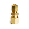 3/8 in. Compression X 1/4 in. D Compression Yellow Brass Reducing Union (Pack of 5)