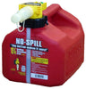 No-Spill Plastic Gas Can 1.25 gal