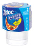 Ziploc Twist N Lock Plastic Clear Dishwasher Safe Food Storage Container 4.5 L in. 32 oz.