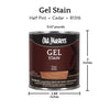 Old Masters Semi-Transparent Cedar Oil-Based Alkyd Gel Stain 0.5 pt