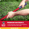 Garden Weasel Large 47.5 in. Steel Nut Gatherer Steel Handle