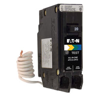 Eaton 20 amps Arc Fault/Ground Fault Single Pole Circuit Breaker