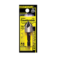 Eazypower Isomax 3/8 in. X 3/8 inch  D Tool Steel Countersink Countersink Bit 1 pc