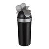 Umbra 16.4 gal. Black/Silver Venti Wastebasket (Pack of 3) - Open Box