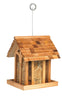 Perky-Pet Wild Bird 3.5 lb Wood Mountain Chapel Bird Feeder 1 ports