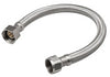 BK Products ProLine 3/4 in. MIP Sizes X 3/4 in. D FIP 18 in. Braided Stainless Steel Water Heater Su