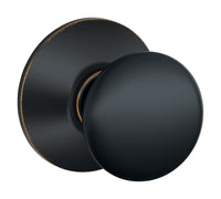 Schlage Plymouth Aged Bronze Passage Door Knob Right or Left Handed