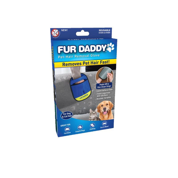 Guantes de aseo para gatos y perros Fur Daddy (paquete de 4)