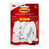 3M Command Medium Plastic Hook 3.16 in. L 7 pk - Deal of The Week