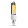 Feit Electric Clear Warm White Mini Candelabra E11 Dimmable LED Bulb 4.5W 3000K 120V