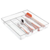 iDesign Linus 2 in. H X 13.5 in. W X 13.8 in. D Plastic Cutlery Tray