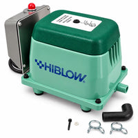 HIBLOW HP-40A 634 gph Aluminum Diaphragm Switch AC Septic Air Pump
