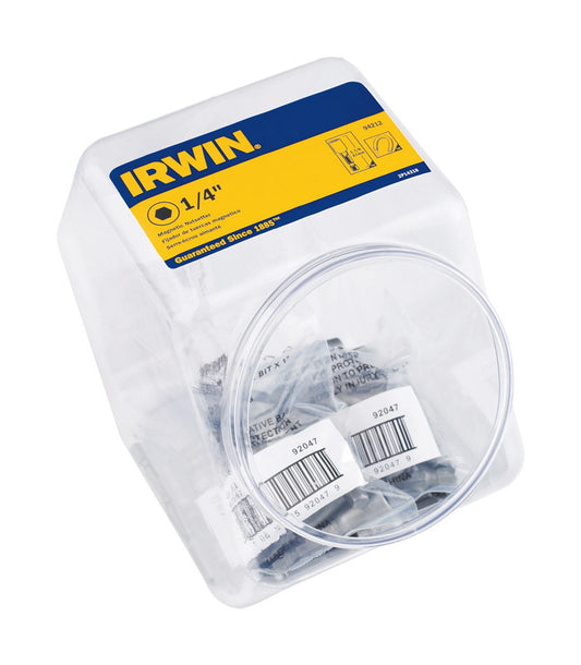 Irwin 1/4 in. S X 1-7/8 in. L Steel Nut Setter 1 pc (Pack of 10)
