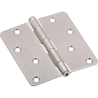 National Hardware 4 in. L Satin Nickel Door Hinge 1 pk - Deal of The Week