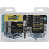 Bore-Fast 3/16 in. D X 1-1/2 in. L Steel Pan Head Screw and Anchor 82 pc (Pack of 3)