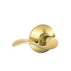 Schlage Accent Classic Bright Brass Dummy Lever Left Handed - Deal of The Week