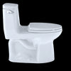 TOTO® Eco UltraMax® One-Piece Elongated 1.28 GPF Toilet with CEFIONTECT, Cotton White - MS854114EG#01