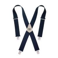 CLC Blue One Size Fits Most Nylon Adjustable Heavy-Duty Work Suspenders 4 L x 2 W in.