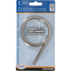 Hillman Distinctions 5 in. Silver Brushed Nickel Screw-On Number 9 1 pc (Pack of 3)