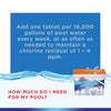 HTH Pool Care Tablet Chlorinating Chemicals 25 lb (3 in chlorine tabs) - Open Box