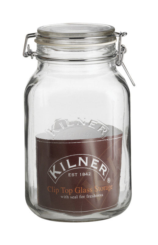 Kilner 2 qt. Storage Jar 1 pk Clear (Pack of 6)