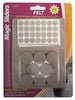 Magic Sliders Felt Self Adhesive Protective Pads Oatmeal Assorted 102 pk
