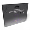 Celebrations Purple 90 ct 18.2 in. LED Prelit Illuminated Witch Hat Halloween Decor (Pack of 8)
