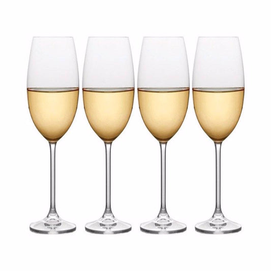 Mikasa Julie 16-1/2 oz Clear Crystal Wine Glass Set