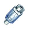 Tru-Flate Steel Air Coupler 1/4 in. Female X 1/4 in. Male 1 pc