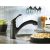 Moen Renzo One Handle Matte Black Pull-Out Kitchen Faucet
