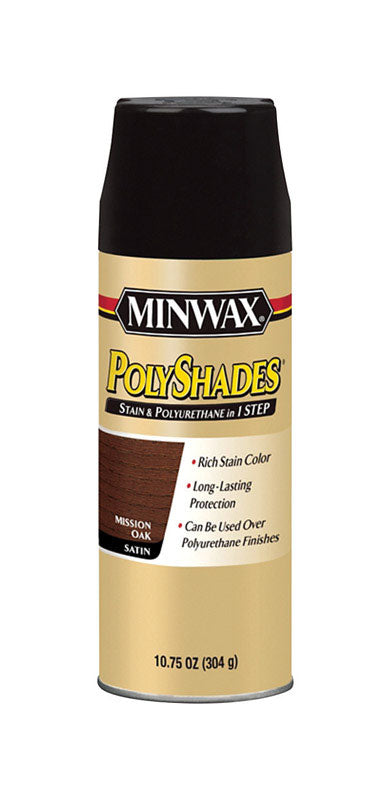 Minwax Satin Mission Oak Fast Drying Polyurethane Spray 10.75 oz.