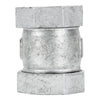 STZ Industries 1-1/4 in. Compression X 1-1/4 in. D Compression Galvanized Malleable Iron 3 in. L Cou - Open Box