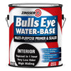 Zinsser Bulls Eye White Flat Primer and Sealer 1 gal. (Pack of 4)