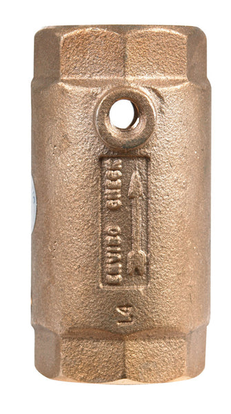 Campbell Flomatic 1-1/4 in. D X 1-1/4 in. D FNPT x FNPT Red Brass Spring Loaded Check Valve - Deal of The Week