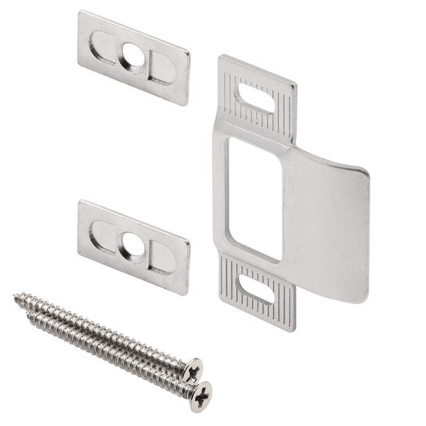 Prime-Line Satin Nickel Metal Door Strike 1 pc