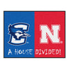 House Divided - Creighton / Nebraska House Divided Rug