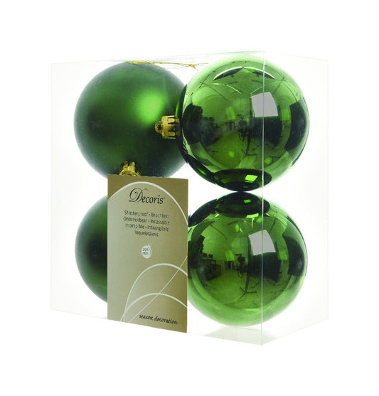 Celebrations Green Shatterproof Ornament (Pack of 12)