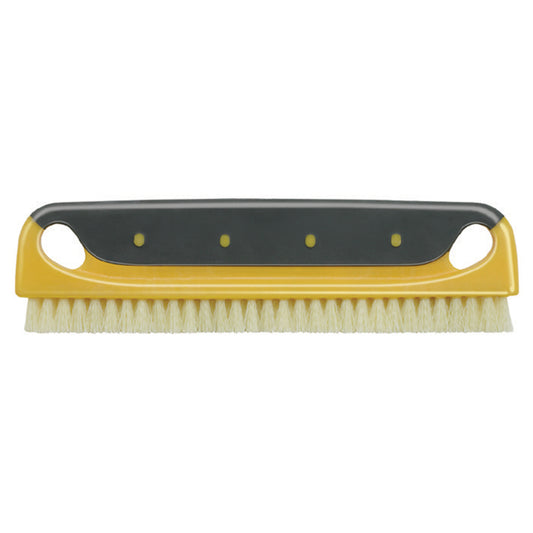Allway 3/4 in. W x 12 in. L Black/Yellow Polypropylene Smoothing Brush (Pack of 10)