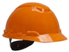 3M 4-Point Ratchet Hard Hat Orange