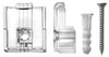 Ook 50226 Plastic Mirror Clips (Pack of 12)