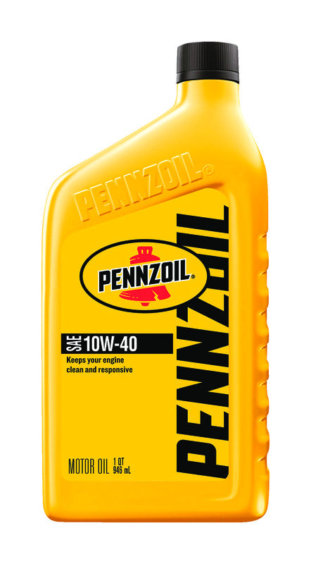 PENNZOIL 10W-40 4 Cycle Engine Multi Viscosity Motor Oil 1 qt. (Pack of 6)