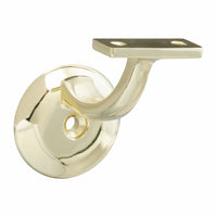 Handrail Bracket, Polished Brass
