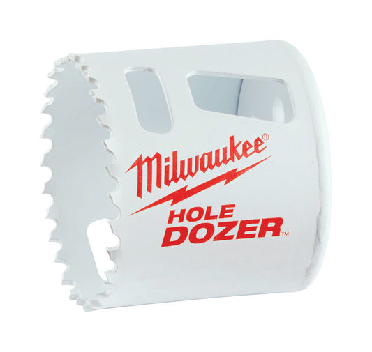 Milwaukee  Hole Dozer  2-1/4 in. Bi-Metal  Hole Saw  1 pc.