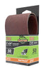 Gator 24 in. L X 3 in. W Aluminum Oxide Sanding Belt 50 Grit Coarse 2 pc