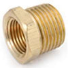 Pipe Fitting, Red Brass Hex Bushing, Lead Free, 1 x 3/4-In.