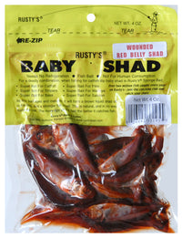 Fishing Lure, Wounded RB Shad, 4-oz.