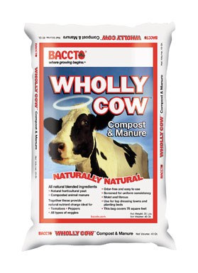 Wholly Cow Compost And Manure 40 Qt