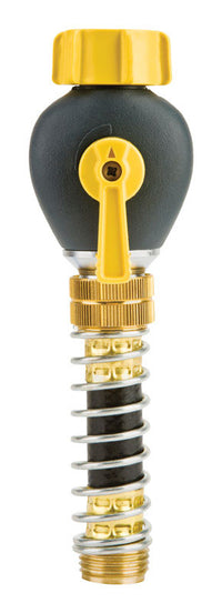 Melnor Metal Threaded Male/Female Hose Shut-off Valve 5/8 in.