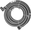 Homewerks 3/8 in. Compression in. X 3/8 in. D Compression 48 in. Braided Stainless Steel Dishwasher
