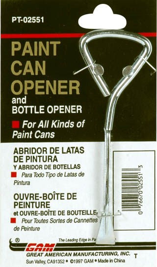 Gam PT02551 Paint Can Opener